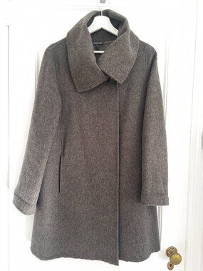 Eileen Fisher Doubleface Alpaca Coat
